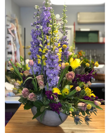 Purple Prevails Floral Arrangement