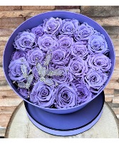 Purple Rose Box Large Rose Box