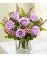 ENCHANTED PURPLE ROSES  ARRANGEMENT 