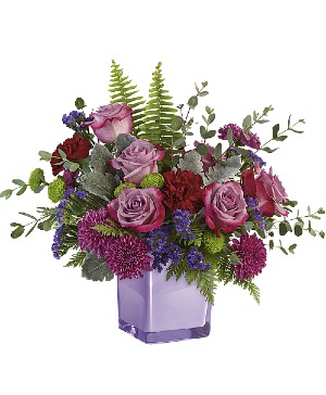 Purple Serenity Bouquet Arrangement