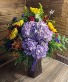 Purple splendor vase