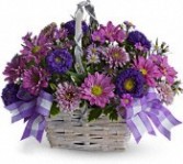 Purple Spring Basket 