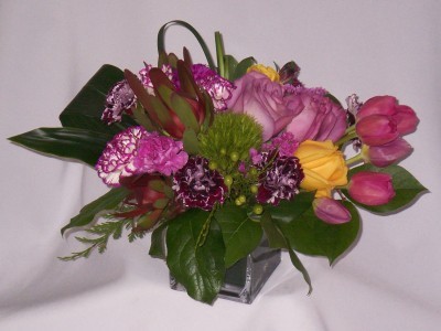 PURPLE STREAMLINE- Roses Gifts Prince George BC