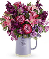 Purple Sweetest Flutter Bouquet fresh floral