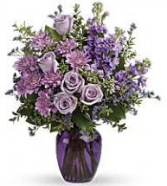 Purple Twilight Purple Vase