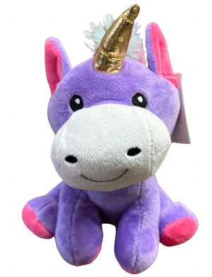 Purple Unicorn Plush