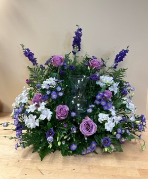 Purple Urn Display (Urn not included) 