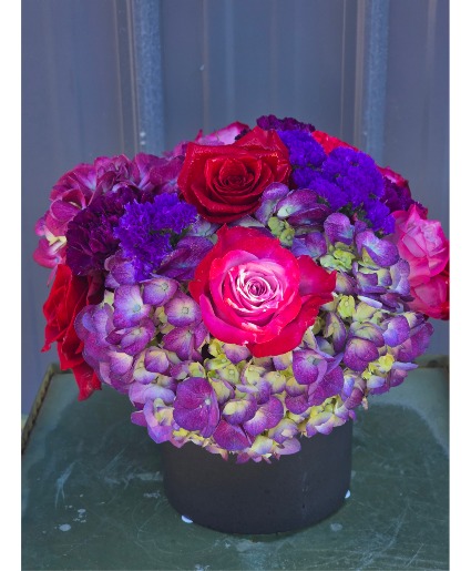 Purple with Flair Flower Arrangement