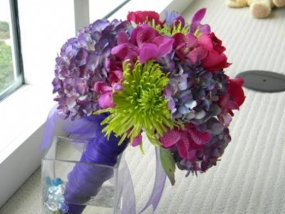 Purplel Fantasy Bridal Bouquet