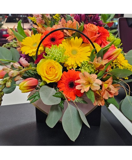 Purse Arrangement Colorful Purse arrangement