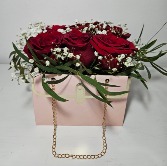 Purse of Petals Purse Posy