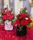 Purses full of Posies  vase