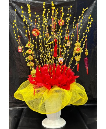 Pussy-Willow New Year  in Sugar Land, TX | BOUQUET FLORIST