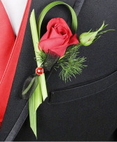 Putting On The Ritz Boutonniere