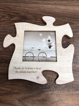Puzzle frame Engraved especially for you