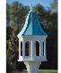 PVC and Copper Large Birdhouse with PVC Pole 