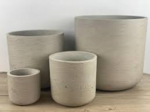 Quarry Cement composite pots 