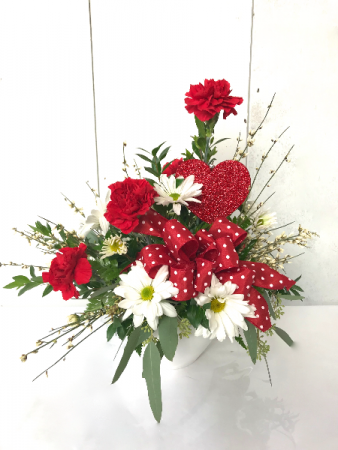 Queen of Hearts Fresh Arrangement