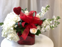 Queen of Hearts  Vase Arrangement 