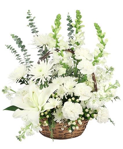 Quiet Nights Basket Arrangement