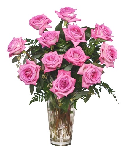 Sweet Athena's Roses Pink Roses Vase