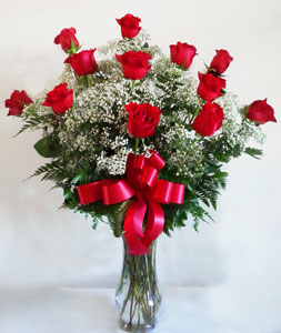 Blooming Love Premium  Long Stemmed Red Roses