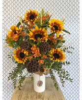 Radiant Sunflower Bouquet 