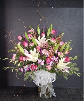 Radiant Blooms Vase Arrangement 