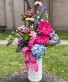 Radiant Grace Ceramic Vase Arrangement