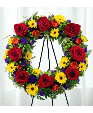 Radiant: Mixed Color 15" Standing Spray