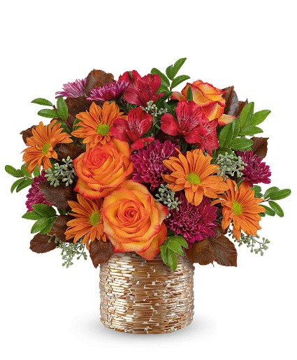Radiant Mosaic Bouquet Keepsake Container