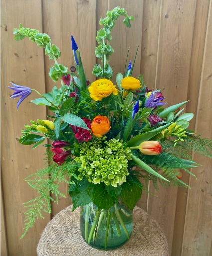 Radiant Spring spring blooms in a vase 