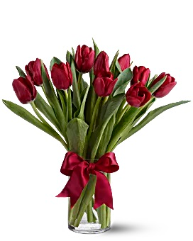 Radiantly Red Tulips  Bouquet