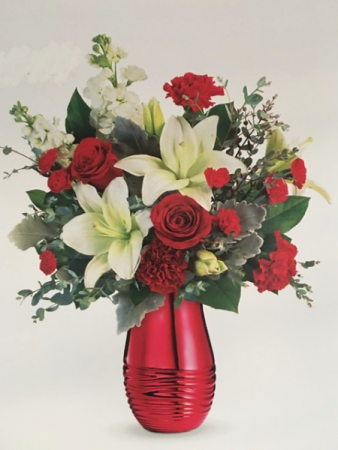 Radiantly Rouge Bouguet