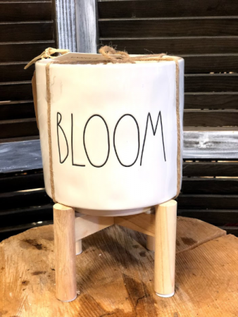Rae Dunn Bloom Container Container