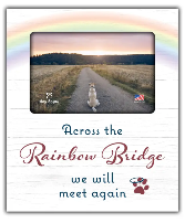 Rainbow Bridge Frame Gift Keepsake