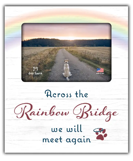 Rainbow Bridge Frame Gift Keepsake