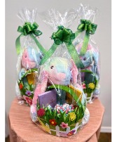 Rainbow Bunny Easter Basket 