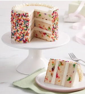 Rainbow Celebration Cake Bites - 6" 
