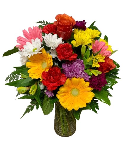 Rainbow Joy Vase