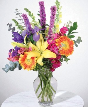 Rainbow Madness Floral Design
