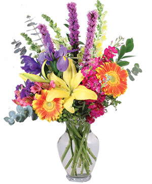 FLIRTY FLORALS Arrangement in Chatham, NJ - SUNNYWOODS FLORIST