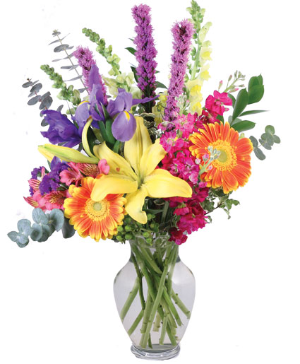 Rainbow Madness Floral Design