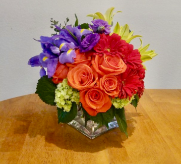 Rainbow Medley Flower Arrangement