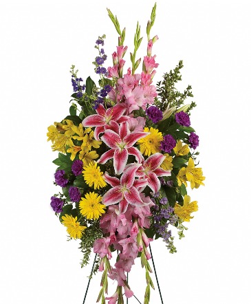 Rainbow of Remembrance  T273-8A  in Fort Worth, TX | DAVIS FLORAL DESIGNS