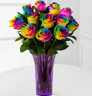 Rainbow Roses Order soon, Limited quantity!