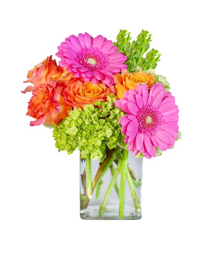 Rainbow Sherbet Arrangement
