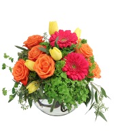 Vibrant Kaleidoscope Vase Arrangement in Buford, GA - Siam Imports