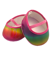 Rainbow Sparkle Shoes (16") 