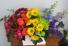 Rainbow Surpriese  Wooden Box Arrangement